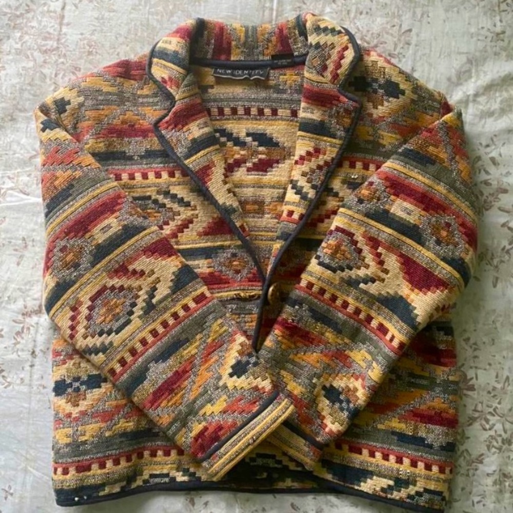 Vintage button up jacket